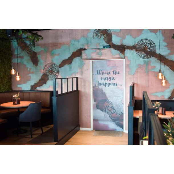 Rusty Kan ses p Caf Kaiser Vanlse 