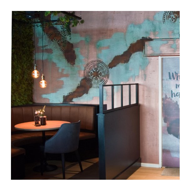 Rusty Kan ses p Caf Kaiser Vanlse 