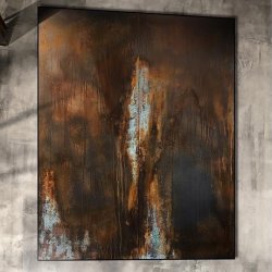 Rusty helt unikt maleri