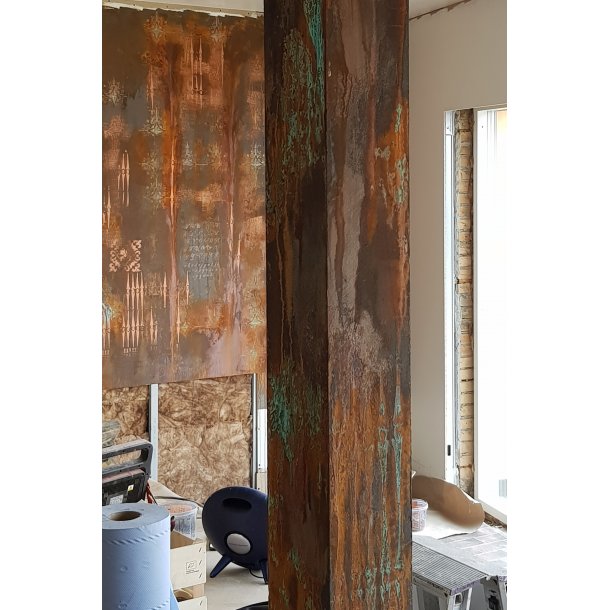 Rusty stolpe skaber blikfang