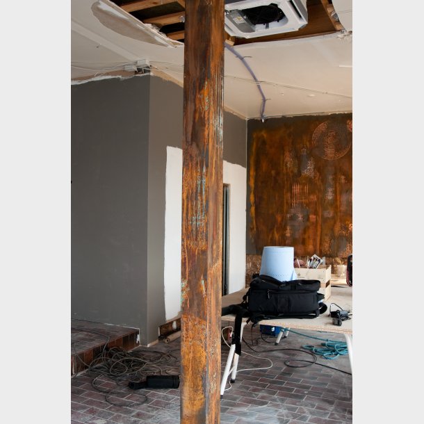 Rusty stolpe skaber blikfang