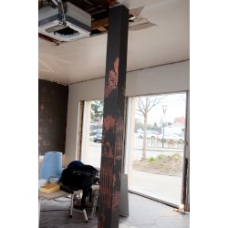 Rusty stolpe skaber blikfang