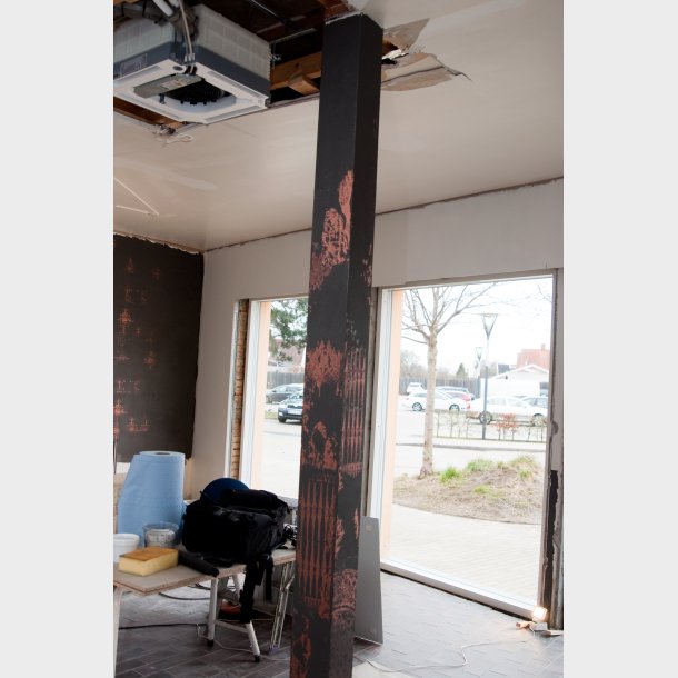 Rusty stolpe skaber blikfang