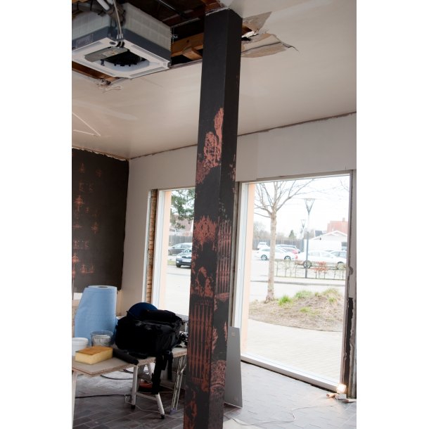 Rusty stolpe skaber blikfang