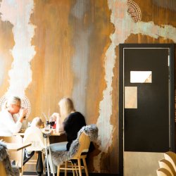 Rusty Kan ses p� Caf� Kaiser Hiller�d 