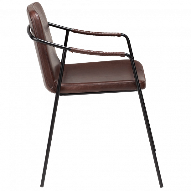 Bot Stol Vintage kakao lder