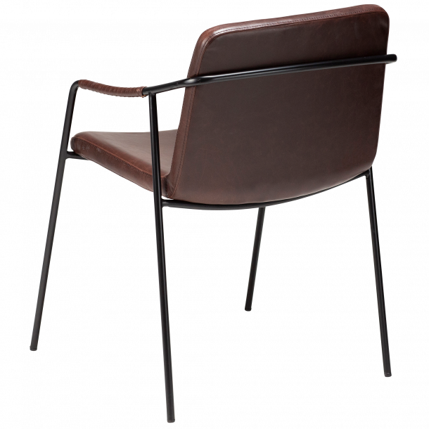 Bot Stol Vintage kakao lder