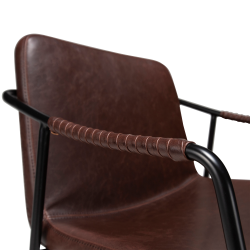 Bot Stol Vintage kakao lder