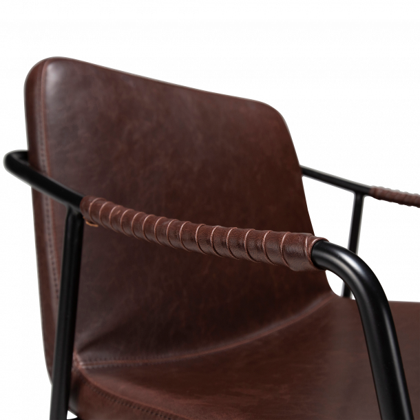 Bot Stol Vintage kakao lder