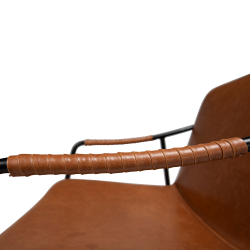 Bot Stol lys brun lder