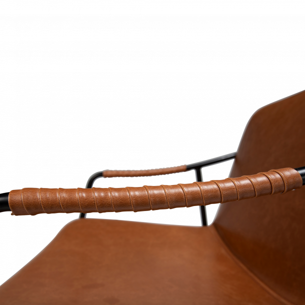 Bot Stol lys brun lder