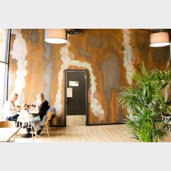 Rusty Kan ses p� Caf� Kaiser Hiller�d 