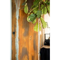 Rusty Kan ses p Caf Kaiser Hillerd 