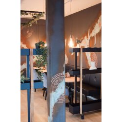 Rusty stolpe skaber blikfang