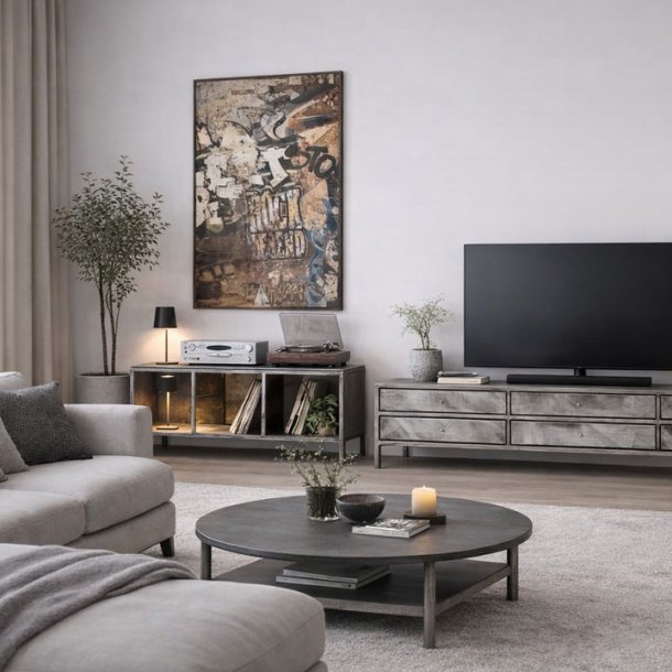 Tv B�nk - 6 skuffer