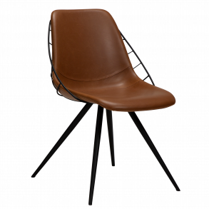 Way Stol lys brun lder