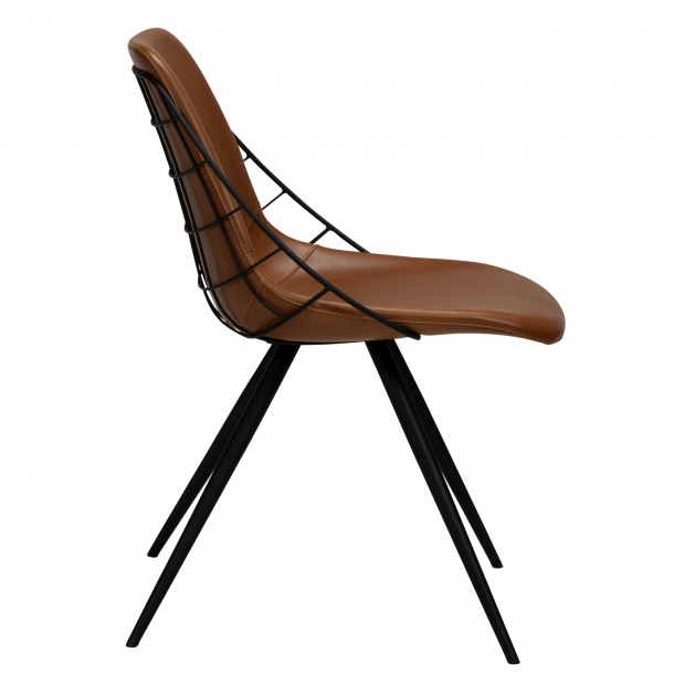 Way Stol lys brun lder