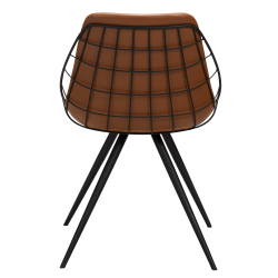 Way Stol lys brun lder