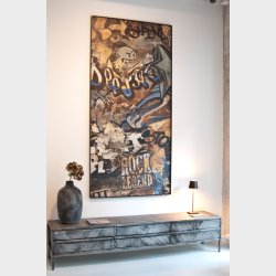 Tv B�nk - 6 skuffer